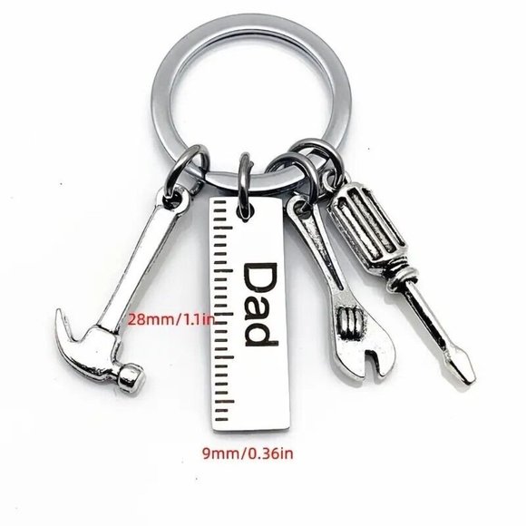 Tools, Wrench, Hammer,‎ Keychain - Screwdriver Charms, Gift for Dad Father's Day - Picture 5 of 5